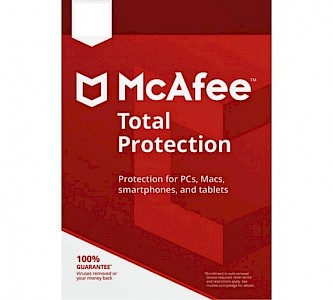McAfee Total Protection 2020 Vollversion 5 Geräte 1 Jahr