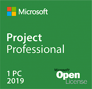 Microsoft Project 2019 Professional Open License, TS geeignet, Multilanguage