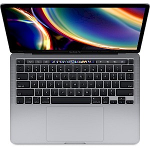 Apple 13.3 MacBook Pro 2020 8th i5 8GB Ram 256GB SSD (QWERTY Tastatur) - Grau