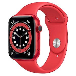Apple Watch Series 6 GPS 44mm Aluminiumgehäuse (PRODUCT) RED SportarmBand