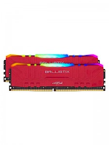Crucial Ballistix DDR4-3200 C16 DC - Red RGB - 32GB