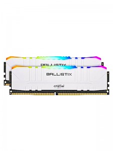 Crucial Ballistix DDR4-3000 C15 DC - White RGB - 32GB