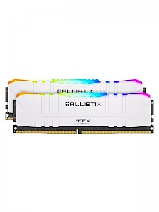 Crucial Ballistix DDR4-3200 C16 DC - White RGB - 64GB