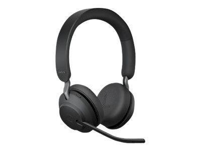 Jabra Evolve2 65 UC Stereo Headset On-Ear kabellos, Bluetooth, USB-A