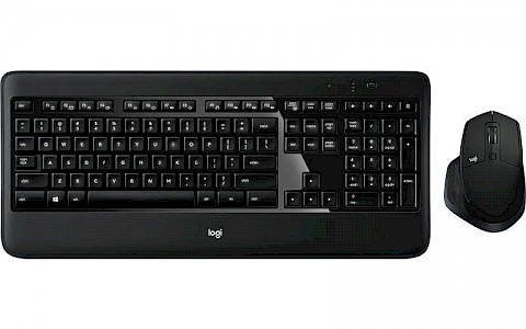 Logitech MX900 Performance Tastatur-und-Maus-Set kabellos