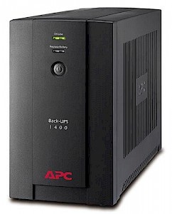 APC BX1400UI Back-UPS BX 1400VA, 230 V, AVR, IEC-Ausgänge