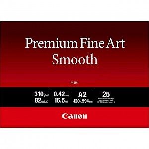 Canon FA-SM1 Premium Fine Art Smooth Fotopapier A2 420x594mm 310g/m² - 25 Blatt
