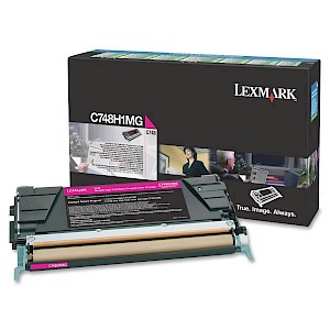 Lexmark Original Toner magenta 10.000 Seiten (C748H1MG) für748de/dte/e