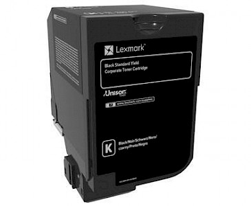 Lexmark Original Toner schwarz 7.000 Seiten (74C2SKE) für CS720de, CS725de, CX725de/dhe