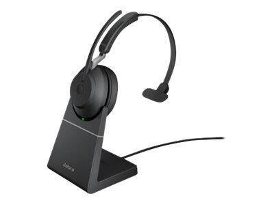 Jabra Evolve2 65 UC Mono Headset On-Ear konvertierbar, Bluetooth, kabellos