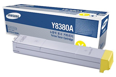 Samsung Original CLX-Y8380A Toner gelb 15.000 Seiten (CLX-Y8380A/ELS) für CLX-8380ND