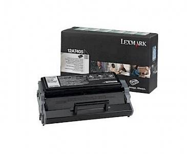 Lexmark Original Toner schwarz 6.000 Seiten (12A7405) für E321, E323/n