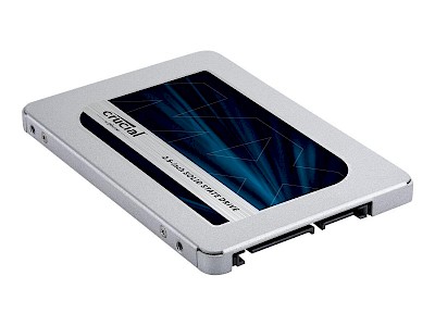 Crucial CT2000MX500SSD1 MX500 2000GB SATA 2.5 SSD 7mm mit 9.5mm Adapter