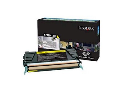 Lexmark Original Toner gelb 10.000 Seiten (X748H3YG) für X748de/dte