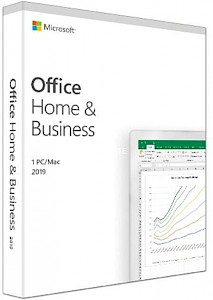 Microsoft Office Home and Business 2019 deutsch, für Windows und MAC