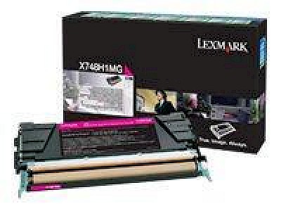 Lexmark Original Toner magenta 10.000 Seiten (X748H1MG) fürX748de/dte