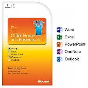 Office 2010 Home & Business, Vollversion, ESD Download, 04250494900737