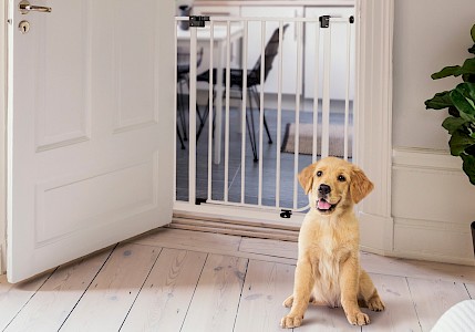 IMPAG® Tür- und Treppenschutzgitter Easy Step HIGH 73 - 222 cm