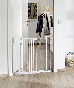 IMPAG® Tür- und Treppenschutzgitter Easy Step  Polar-Weiß 153 -...
