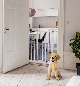IMPAG® Tür- und Treppenschutzgitter Easy Step HIGH  Italo-Silber...