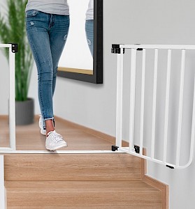 IMPAG® Tür- und Treppenschutzgitter Safe Step  Lava-Anthrazit 93 -...