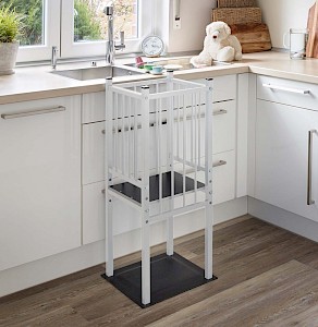 IMPAG® Vario Lernturm SafeTower Weiß