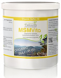 MSM - Organischer Schwefel 16-Monatsvorrat -- 1000g
