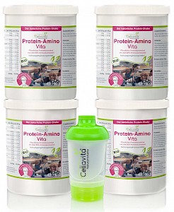 Protein-Amino Vita Vorteilspaket 4x900g | Rezeptur nach Dr. med. M. Doepp