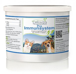 Tiergesundheit Pro Immunsystem - 100g für Hunde & Katzen