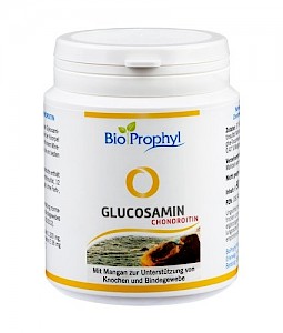 BioProphyl Gelenkkomplex Glucosamin + Chondroitin 90 Kapseln mit 400 mg Glucosaminsulfat und 200 mg Chondroitinsulfat 