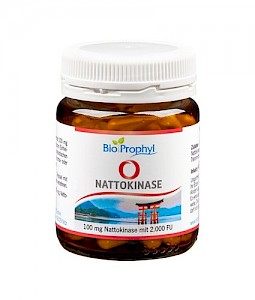 BioProphyl Nattokinase 60 pflanzliche Kapseln mit 100 mg Nattokinase (2.000 FU)