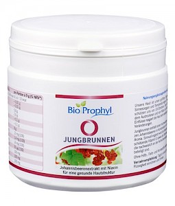 BioProphyl Jungbrunnen 30 Portionen à 9 g Pulver mit Johannisbeerextrakt, Hyaluronsäure und B-Vitaminen