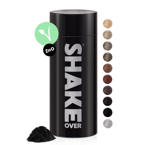 shake over zinc-enriched hair fibers 30g Black