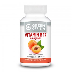 Green Offizin Vitamin B17 Amygdalin - 120 Kapseln