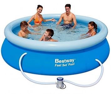 Bestway Fast Set Pool 305x76cm + Pumpe 57270 GS