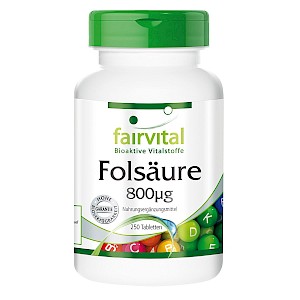 Folsäure (250 Tabletten)
