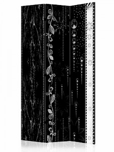 artgeist Paravent Black Elegance [Room Dividers] mehrfarbig Gr. 135 x 172