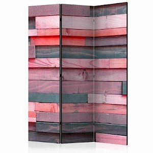 artgeist Paravent Pink Manor [Room Dividers] mehrfarbig Gr. 135 x 172