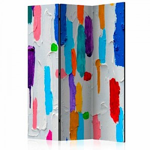 artgeist Paravent Color Matching [Room Dividers] mehrfarbig Gr. 135 x 172