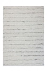 Kayoom Flachflorteppich - Prime 110 Weiß / Grau weiß/grau Gr. 200 x 290