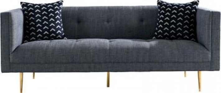 SIT Sofa, 179x89x76cm grau
