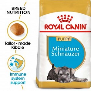 ROYAL CANIN Miniature Schnauzer Puppy Welpenfutter trocken für Zwergschnauzer 1,5kg