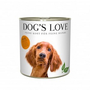 Dog's Love Classic Pute mit Apfel, Zucchini und Walnussöl 6x800g