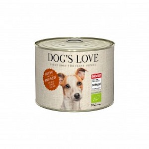 Dog's Love Bio Rind mit Reis, Apfel und Zucchini 6x200g