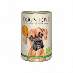 Dog's Love Bio Pute mit Amaranth, Kürbis und Petersilie 6x400g
