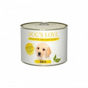 Dog's Love Junior Geflügel mit Zucchini und Apfel 6x200g