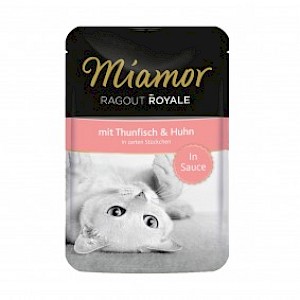 Miamor Ragout Royale in Sauce Thunfisch und Huhn 22x100g