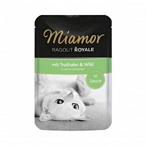 Miamor Ragout Royale in Sauce Truthahn und Wild 22x100g