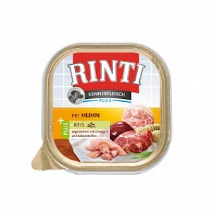Rinti Kennerfleisch mit Huhn plus Reis 18x300g