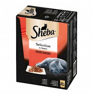 Sheba Selection in Sauce Herzhafte Komposition Multipack 12x85g